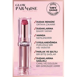 Loreal Paris Glow Paradise Balm-in-Lipstick - Işıltı Veren Ruj 111 Pink Wonderland