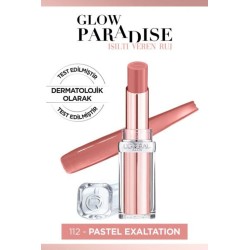 Loreal Paris Glow Paradise Balm-in-Lipstick - Işıltı Veren Ruj 112 Pastel Exaltation