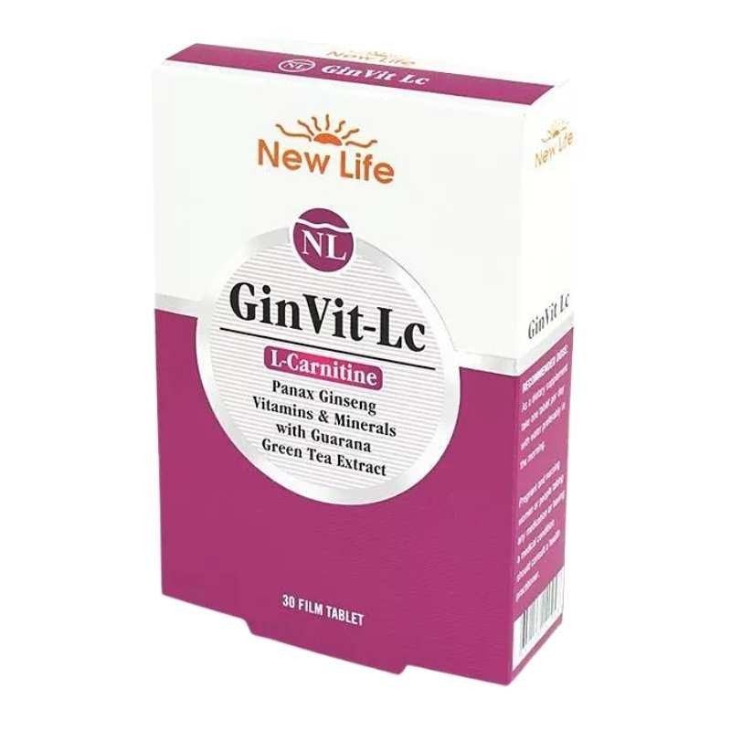 New Life GinVit-Lc 30 Tablet New Life GinVit-Lc 30 Tablet