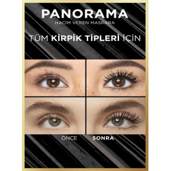 Loreal Paris Panorama Hacim Veren Maskara Siyah 9.9 ml