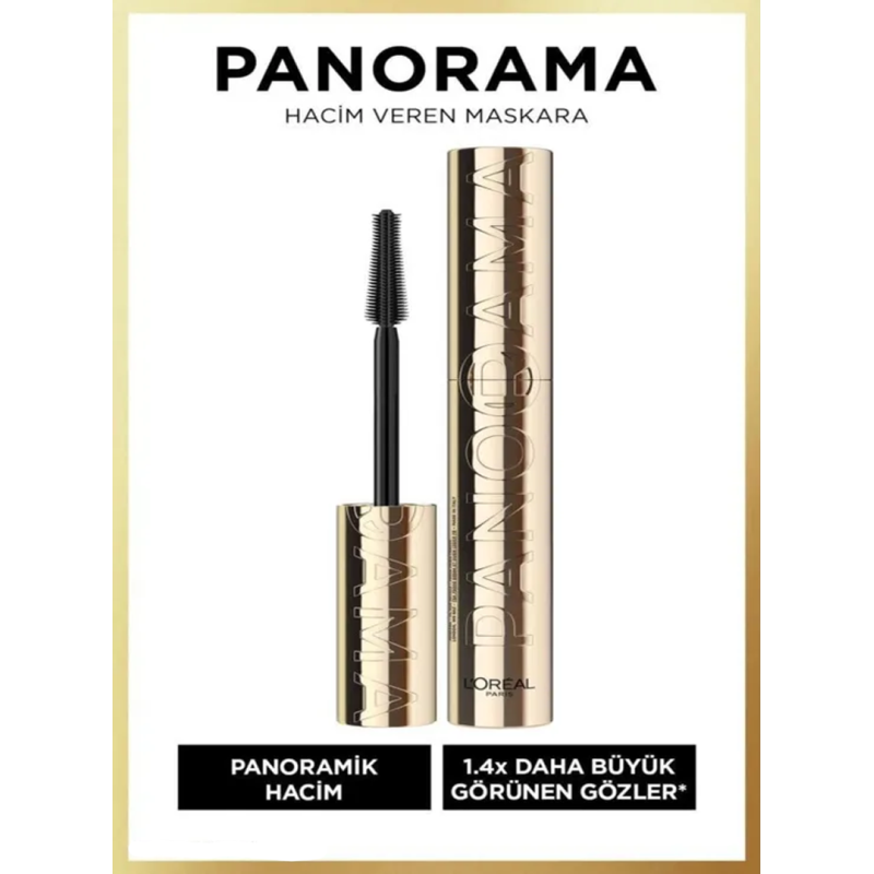Loreal Paris Panorama Hacim Veren Maskara Siyah 9.9 ml