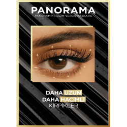 Loreal Paris Panorama Hacim Veren Maskara Kahverengi 9.9 ml