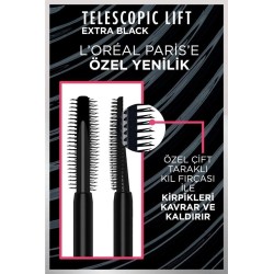 Loreal Paris Telescopic Lift Extra Black Maskara 9.9ml