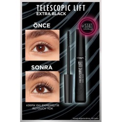 Loreal Paris Telescopic Lift Extra Black Maskara 9.9ml