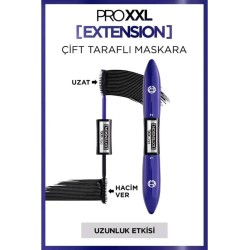Loreal Paris Pro XXL Extension Çift Taraflı Maskara - Uzunluk Etkisi 9 ml