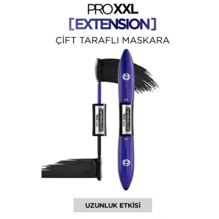 L'Oreal Paris Pro XXL Extension Çift Taraflı Maskara - Uzunluk Etkisi 9 ml