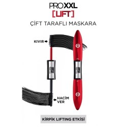 L'Oreal Paris Pro XXL Lift Çift Taraflı Maskara - Kirpik Lifting Etkisi 6.4 ml