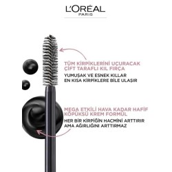 Loreal Paris Air Volume Mega Hacim Veren Maskara - Siyah