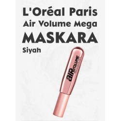 Loreal Paris Air Volume Mega Hacim Veren Maskara - Siyah