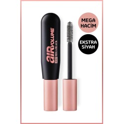 L'Oreal Paris Air Mega Black Maskara - 30 Saate Kadar Kalıcı - Ekstra Siyah 9.4ml