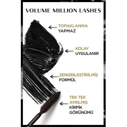 Loreal Paris Volume Million Lashes Maskara 10.7ml