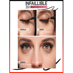Loreal Paris Infaillible Automatic Jel Göz Kalemi - Yoğun Siyah