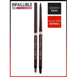 Loreal Paris Infaillible Automatic Jel Göz Kalemi - Kahverengi