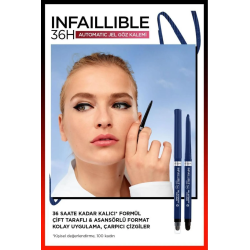 Loreal Paris Infaillible Automatic Jel Göz Kalemi - Mavi