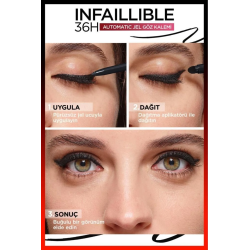 Loreal Paris Infaillible Automatic Jel Göz Kalemi - Mavi