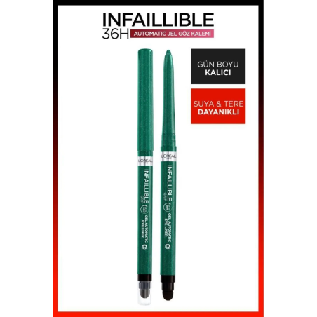 Loreal Paris Infaillible Automatic Jel Göz Kalemi - Gri