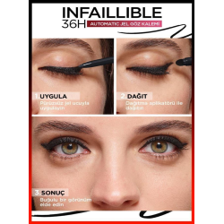 Loreal Paris Infaillible Automatic Jel Göz Kalemi - Mat Siyah