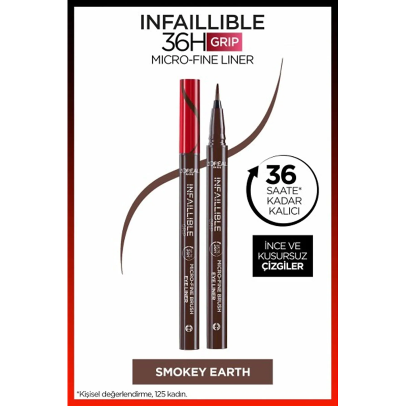 Loreal Paris Infaillible 36H Grip Micro Fine Eyeliner 03 ANCIENT ROSE   -Pembe-