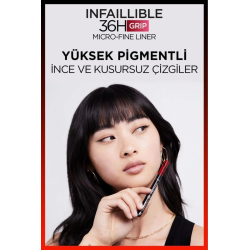 Loreal Paris Infaillible 36H Grip Micro Fine Eyeliner 05 SAGE GREEN -Yeşil-