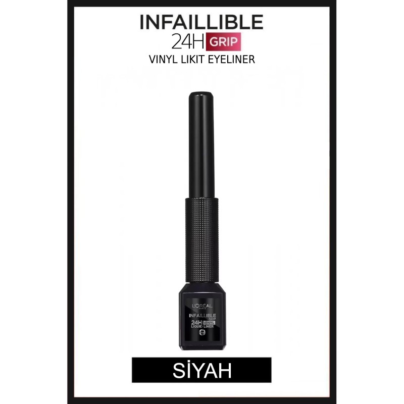 Loreal Paris Infaillible Grip 24H Vinyl Eyeliner - Siyah