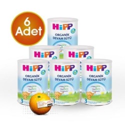 HiPP 3 Organik Combiotik Devam Sütü 350 gr 6 Adet