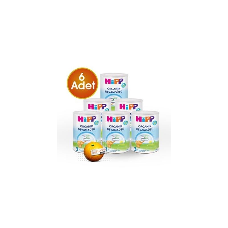 HiPP 3 Organik Combiotik Devam Sütü 350 gr 6 Adet HiPP 3 Organik Combiotik Devam Sütü 350 gr 6 Adet
