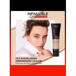 Loreal Paris Infaillible 32H Matte Cover Yüksek Kapatıcı Fondöten -  25