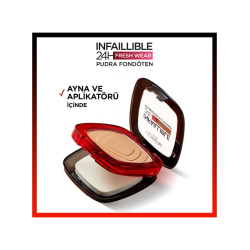 Loreal Paris Infaillible 24H Fresh Wear Pudra Fondöten 120 Vanilla 9gr
