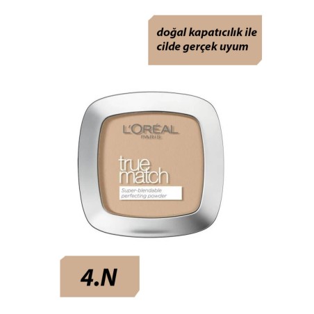 Loreal Paris True Match Pudra 4.N Beige 9gr