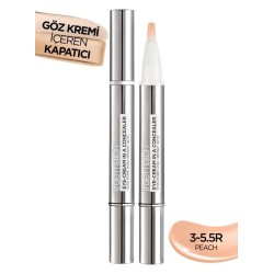L'Oreal Paris True Match Göz Kremi İçeren Kapatıcı [ 2'si 1 Arada ] 3-5,5R