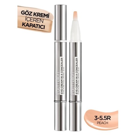 L'Oreal Paris True Match Göz Kremi İçeren Kapatıcı [ 2'si 1 Arada ] 3-5,5R