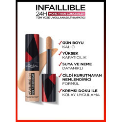 Loreal Paris Infaillible 24H Tüm Yüze Uygulanabilir Kapatıcı -  327 Cashmere 11ml