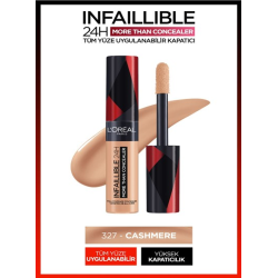 Loreal Paris Infaillible 24H Tüm Yüze Uygulanabilir Kapatıcı -  327 Cashmere 11ml
