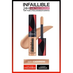 Loreal Paris Infaillible 24H Tüm Yüze Uygulanabilir Kapatıcı -  327 Cashmere 11ml