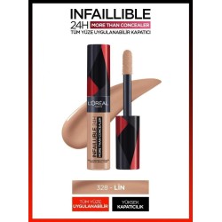 Loreal Paris Infaillible 24H Tüm Yüze Uygulanabilir Kapatıcı -  328 Inter 11ml