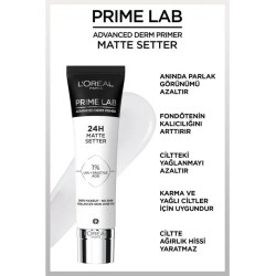 Loreal Paris Prime Lab Matte Setter Matlaştırıcı Salisilik Asit İçeren Primer 30 ml