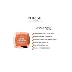 Loreal Paris Blush of Paradise Life's a Peach Allık 9gr