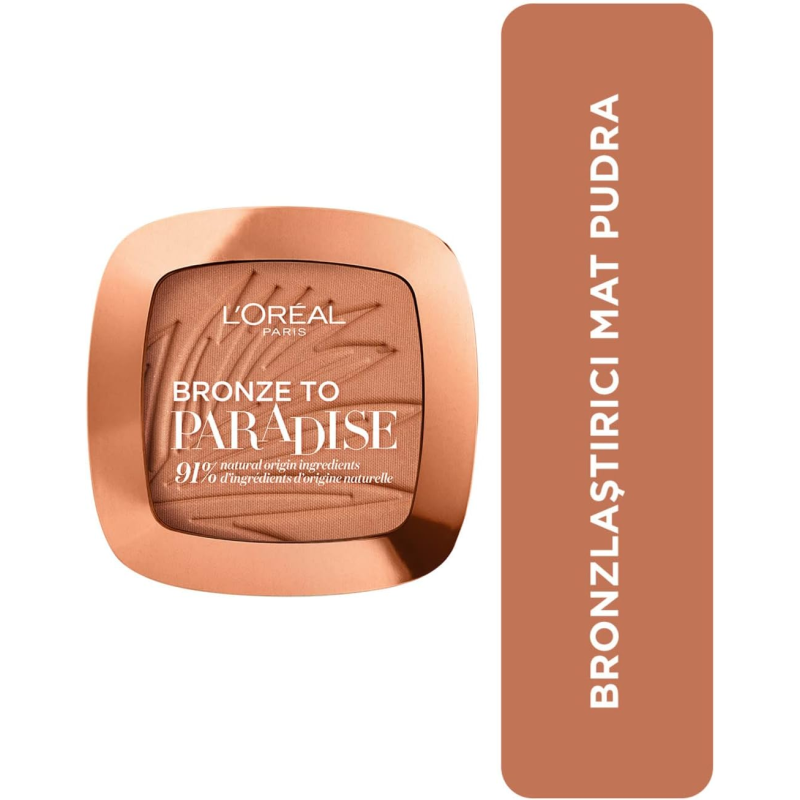 Loreal Paris Bronze to Paradise Mat Bronzlaştırıcı Pudra 02 Baby One More Tan 9gr