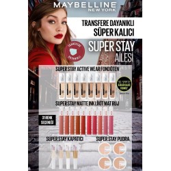Maybelline New York Super Stay Matte Ink Likit Mat Ruj -70 AMAZONIAN