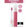 Maybelline New York Super Stay Matte Ink Likit Mat Ruj -Bricks NU 125 INSPI