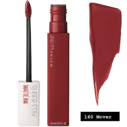Maybelline New York Super Stay Matte Ink Likit Mat Ruj -Pinks NU 160 MOVER