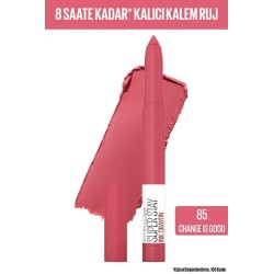 Maybelline New York Super Stay Ink Crayon Kalem Mat Ruj - Pinks Edition - 85 Change Is Good