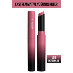Maybelline New York Color Sensational Ultimatte Mat Ruj- 599 More Mauve (Pembe)