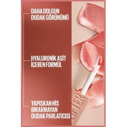 Maybelline New York Lifter Gloss Nemlendirici Dudak Parlatıcısı - 005 PETAL 5.4 ml