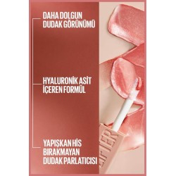 Maybelline New York Lifter Gloss Nemlendirici Dudak Parlatıcısı - 019 GOLD 5,4 ml