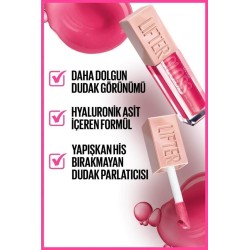 Maybelline New York Lifter Gloss Nemlendirici Dudak Parlatıcısı - 022 Peach Ring 5.4 ml
