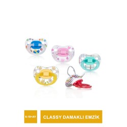 Bebedor Classy Damaklı Emzik No:3 6-18+Ay