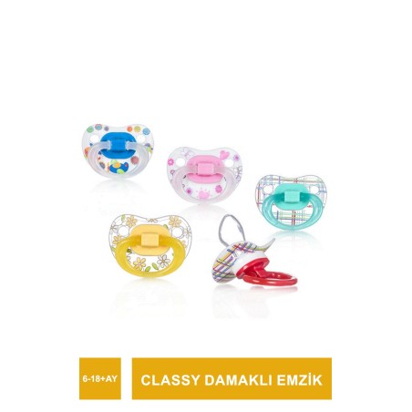 Bebedor Classy Damaklı Emzik No:3 6-18+Ay
