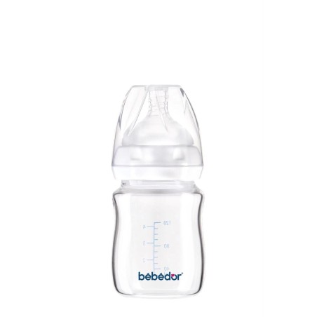 Bebedor Isıya Dayanıklı Cam Biberon 3+Ay 120ml -50301-