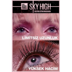 Maybelline New York Lash Sensational Sky High Cosmic Black Maskara 7.2ml